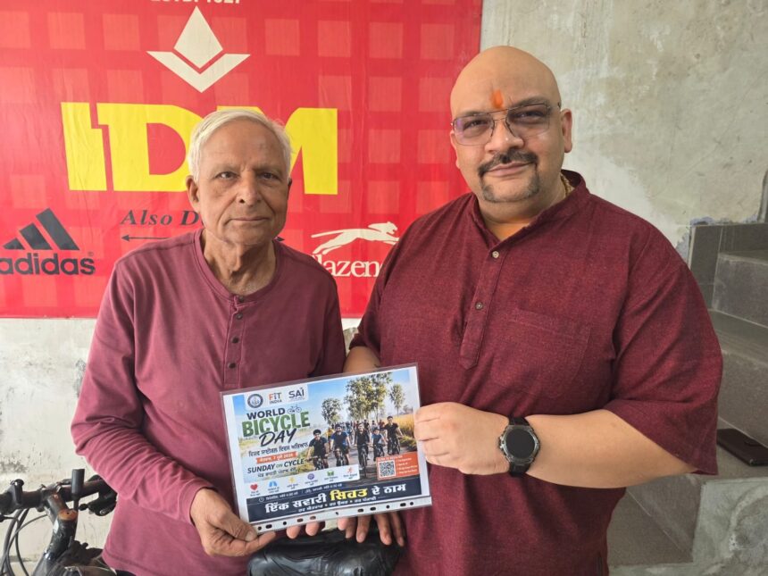 "Sunday On Cycle" Campaign Organized on World Bicycle Day, June 7th