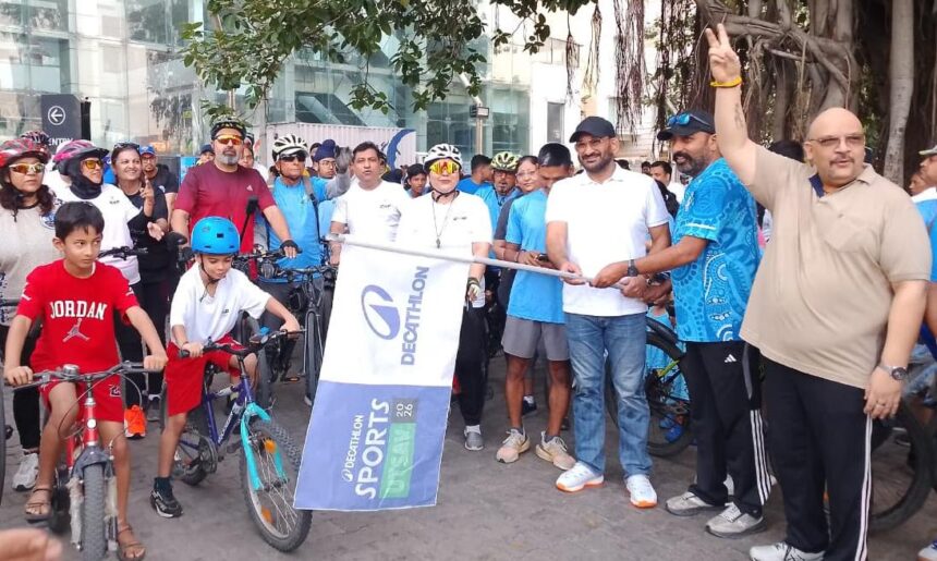 Cycling is not just an activity, it is a powerful step towards a healthy and disciplined life - Arvind Rana